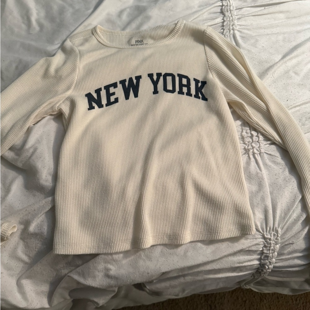 Pink Republic Cream Knit Top